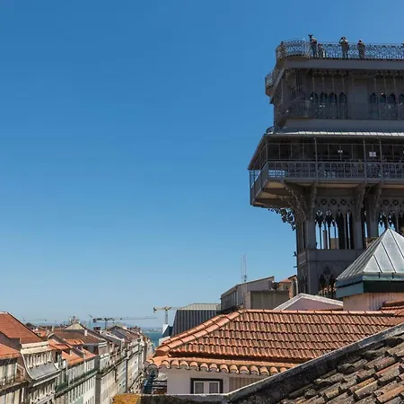 Apartment Santa Justa Elevator Lissabon